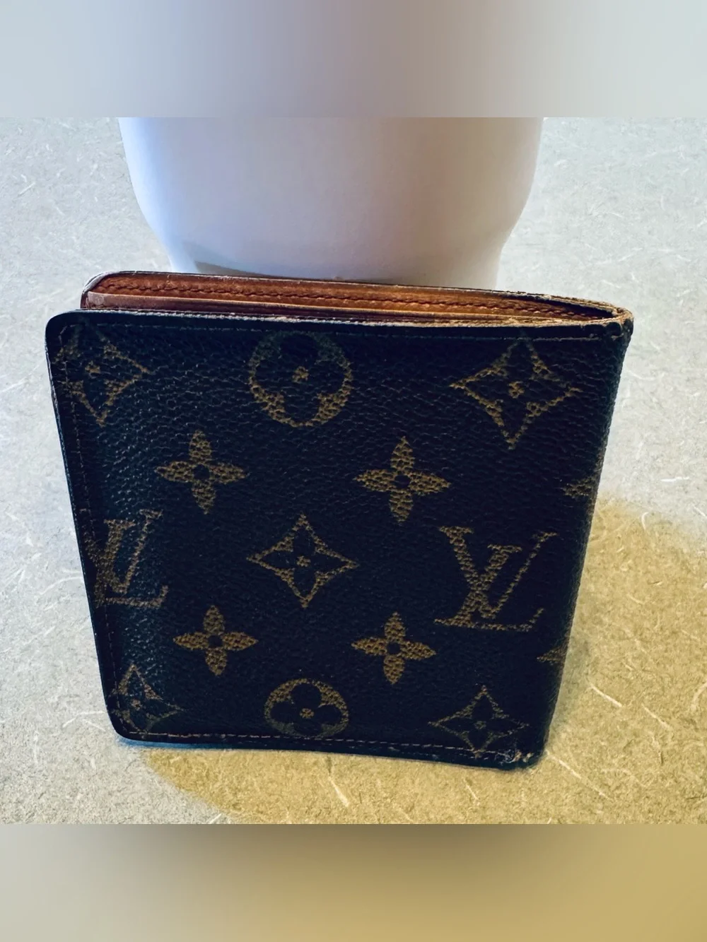 Vintage 1987 Louis Vuitton Monogram Bifold Wallet M61665 France